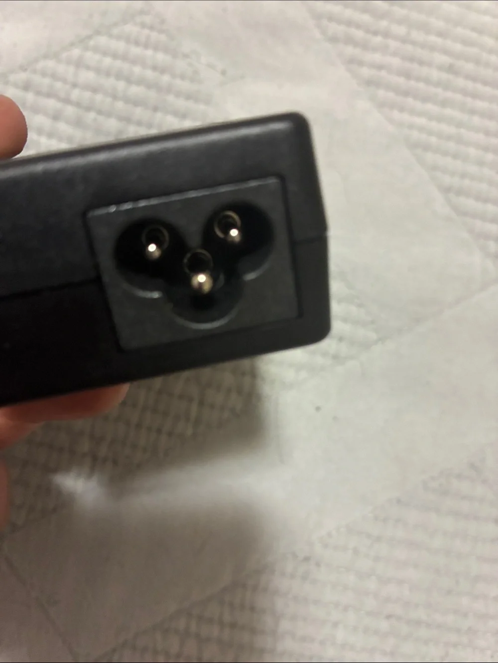 HP Black 65W Notebook Power Adapter with Integrated Cord